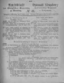 Amtsblatt der Königlichen Preussischen Regierung zu Bromberg. 1875.10.15 No.42