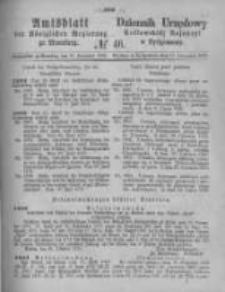 Amtsblatt der Königlichen Preussischen Regierung zu Bromberg. 1875.11.12 No.46