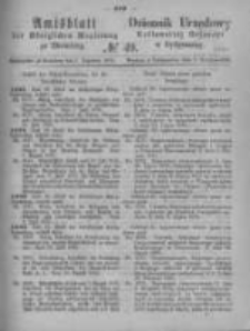 Amtsblatt der Königlichen Preussischen Regierung zu Bromberg. 1875.12.03 No.49
