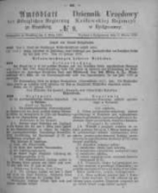 Amtsblatt der K&ouml;niglichen Preussischen Regierung zu Bromberg. 1876.03.03 No.9