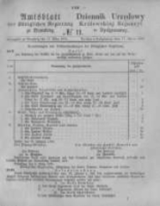 Amtsblatt der K&ouml;niglichen Preussischen Regierung zu Bromberg. 1876.03.17 No.11
