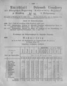 Amtsblatt der K&ouml;niglichen Preussischen Regierung zu Bromberg. 1876.04.21 No.16