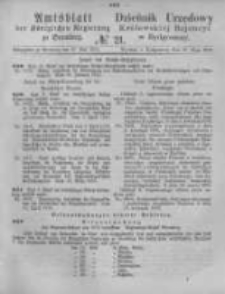 Amtsblatt der Königlichen Preussischen Regierung zu Bromberg. 1876.05.26 No.21