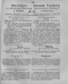 Amtsblatt der Königlichen Preussischen Regierung zu Bromberg. 1876.06.09 No.23