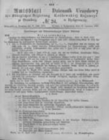 Amtsblatt der Königlichen Preussischen Regierung zu Bromberg. 1876.06.16 No.24