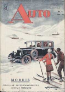 Auto: ilustrowane czasopismo sportowo-techniczne: organ Automobilklubu Polski oraz Klubów Afiliowanch: revue sportive et technique de l' automobile: organe officiel de l'Automobile-Club de Pologne et des clubs afiliés 1928 grudzień R.7 Nr12
