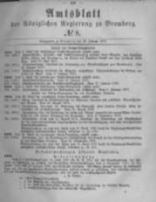 Amtsblatt der Königlichen Preussischen Regierung zu Bromberg. 1877.02.23 No.8