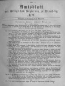 Amtsblatt der Königlichen Preussischen Regierung zu Bromberg. 1877.03.02 No.9