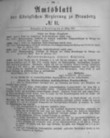 Amtsblatt der Königlichen Preussischen Regierung zu Bromberg. 1877.03.16 No.11