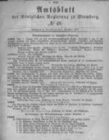 Amtsblatt der Königlichen Preussischen Regierung zu Bromberg. 1877.12.07 No.49