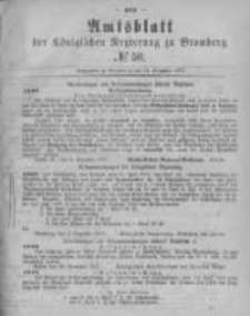 Amtsblatt der Königlichen Preussischen Regierung zu Bromberg. 1877.12.14 No.50