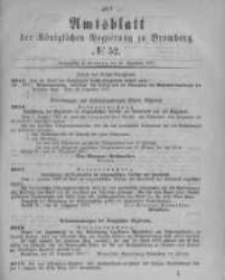 Amtsblatt der Königlichen Preussischen Regierung zu Bromberg. 1877.12.28 No.52