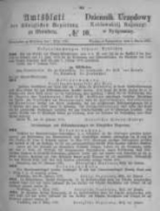 Amtsblatt der Königlichen Preussischen Regierung zu Bromberg. 1875.03.05 No.10