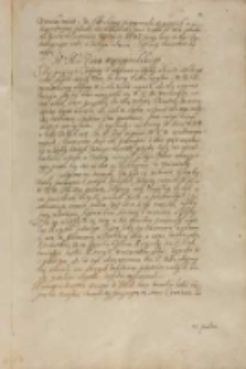 Votum [...] pana wyssogrodzkiego [Adama Kossobudzkiego]