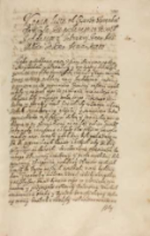 Copia listu od cesarza tureckiego do krola [...] [Zygmunta III] posłanego 18 Decembris a oddanego 2 February Anno Dni Millesimo Sexcentesimo Decimo sexto