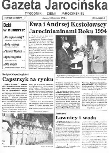 Gazeta Jarocińska 1994.11.18 Nr46(216)