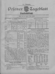 Posener Tageblatt. Handelsblatt 1908.01.23 Jg.47