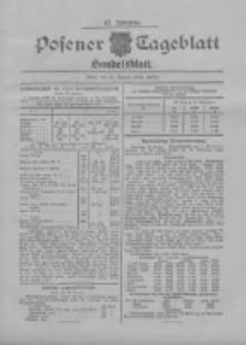 Posener Tageblatt. Handelsblatt 1908.01.28 Jg.47
