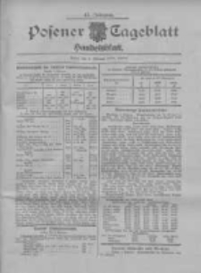 Posener Tageblatt. Handelsblatt 1908.02.04 Jg.47