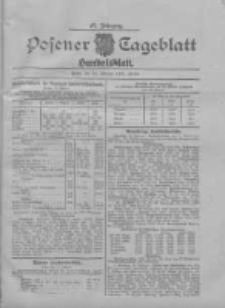 Posener Tageblatt. Handelsblatt 1908.02.18 Jg.47