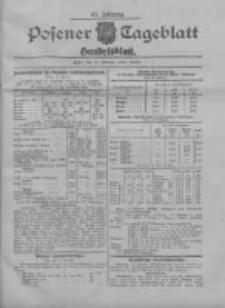 Posener Tageblatt. Handelsblatt 1908.02.19 Jg.47
