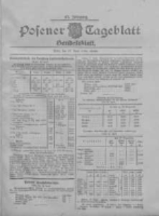Posener Tageblatt. Handelsblatt 1908.04.27 Jg.47