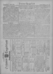 Posener Tageblatt. Handelsblatt 1908.04.29 Jg.47