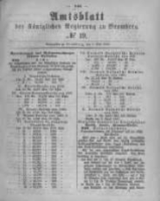 Amtsblatt der Königlichen Preussischen Regierung zu Bromberg. 1880.05.07 No.19
