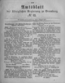Amtsblatt der Königlichen Preussischen Regierung zu Bromberg. 1880.08.06 No.32