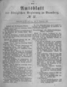 Amtsblatt der Königlichen Preussischen Regierung zu Bromberg. 1880.09.10 No.37