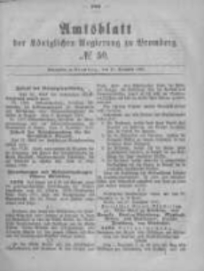 Amtsblatt der Königlichen Preussischen Regierung zu Bromberg. 1880.12.10 No.50