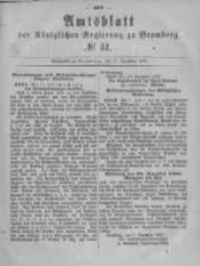 Amtsblatt der Königlichen Preussischen Regierung zu Bromberg. 1880.12.17 No.51