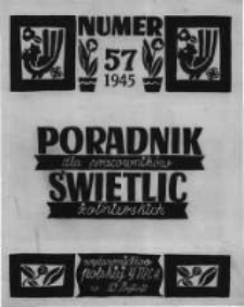 Poradnik dla Pracowników Świetlic Żołnierskich. 1945 R.5 nr57