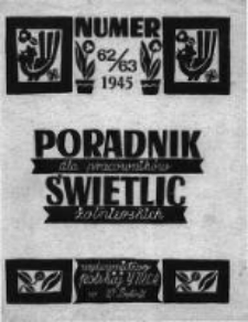 Poradnik dla Pracowników Świetlic Żołnierskich. 1945 R.5 nr62-63