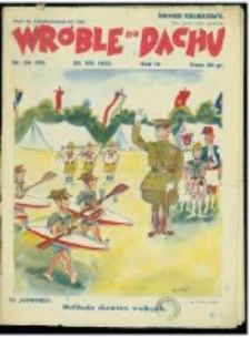 Wróble na Dachu: tygodnik satyryczno-humorystyczny. 1933.08.20 R.4 nr34