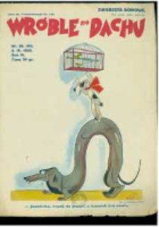 Wróble na Dachu: tygodnik satyryczno-humorystyczny. 1933.09.03 R.4 nr36