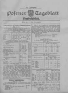 Posener Tageblatt. Handelsblatt 1908.07.13 Jg.47