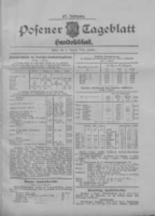 Posener Tageblatt. Handelsblatt 1908.08.05 Jg.47