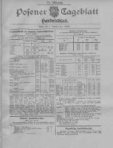 Posener Tageblatt. Handelsblatt 1908.08.07 Jg.47