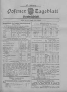 Posener Tageblatt. Handelsblatt 1908.08.12 Jg.47