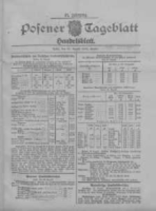 Posener Tageblatt. Handelsblatt 1908.08.26 Jg.47