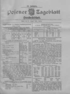 Posener Tageblatt. Handelsblatt 1908.08.27 Jg.47