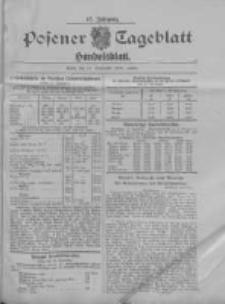 Posener Tageblatt. Handelsblatt 1908.09.24 Jg.47