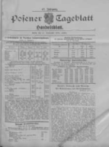 Posener Tageblatt. Handelsblatt 1908.09.24 Jg.47