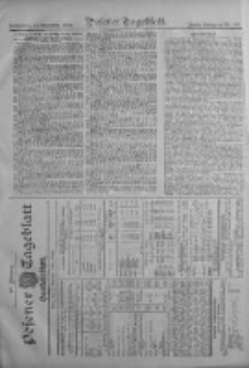 Posener Tageblatt. Handelsblatt 1908.11.11 Jg.47