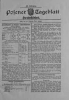 Posener Tageblatt. Handelsblatt 1908.12.19 Jg.47