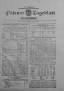Posener Tageblatt. Handelsblatt 1908.12.29 Jg.47