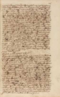 Responsum eidem [Joachimo Friderico] nomine SR Mttis [Sigismundi III], Kraków 18.07.1605