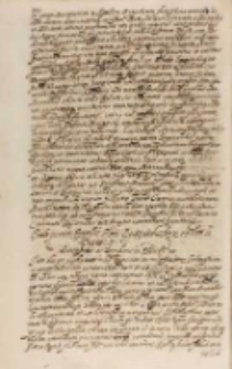 Paulo Quinto Pontifici Maximo Sigismundus [III] rex eodem in negotio, Kraków 18.01.1607