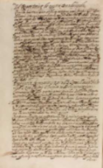 Prescriptum legationis SRM [Sigismundi III] ad Joachimum Fridericum S. Romani Impery electorem et archicamerarium, Warszawa 20.05.1606